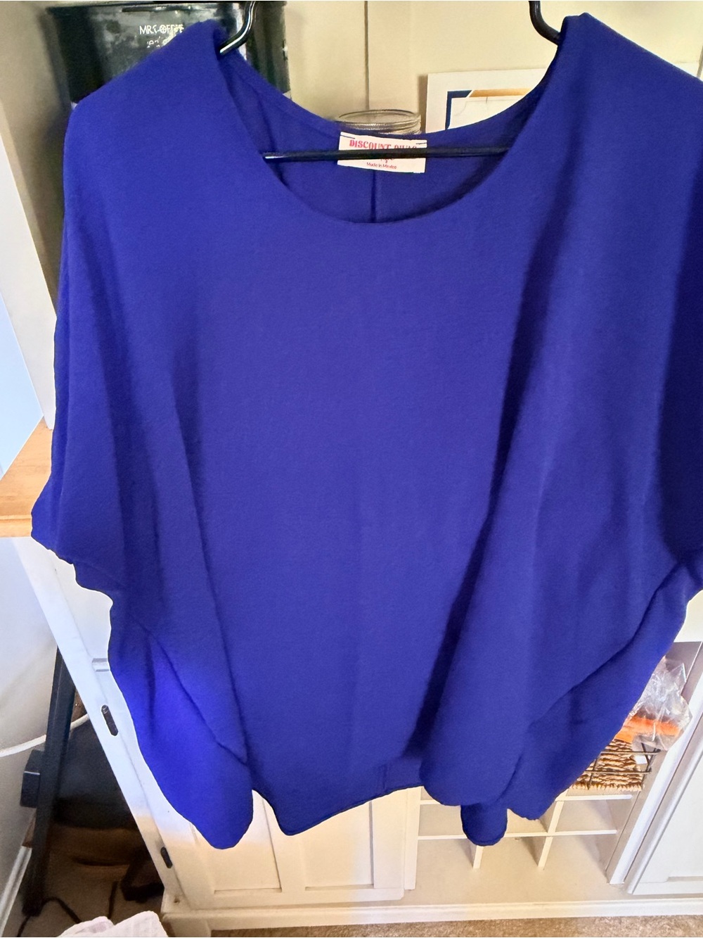 Women's Cobalt Blue Tunic Top